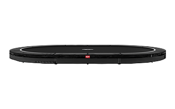 Studsmatta BERG GRAND InGround Favorit Black oval 520x345 AirFlow Sport