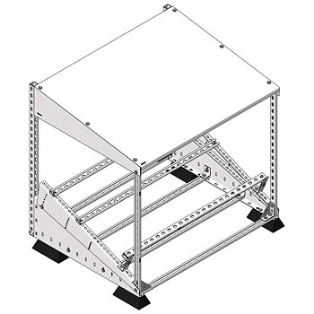 TRAYCO Inverter Shelter - angled