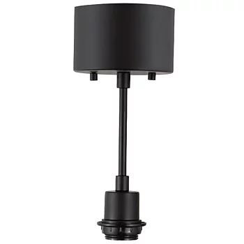 Takupphäng E27 (plafond) svart