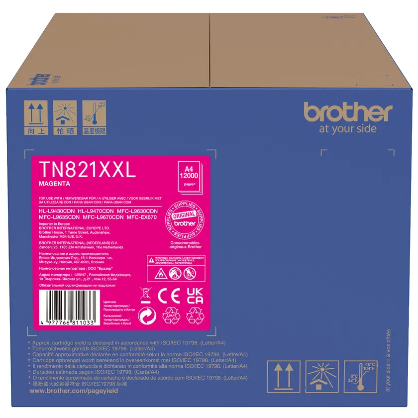 Toner Brother TN821XXLM 12K Ma