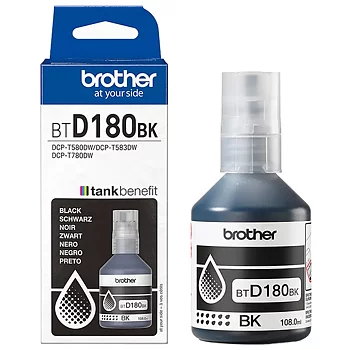 Bläck Brother 180BK 7,5K Svart