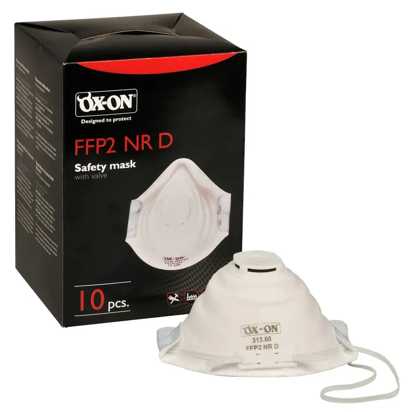 Andningsskydd FFP2 10/fp Vit - 2