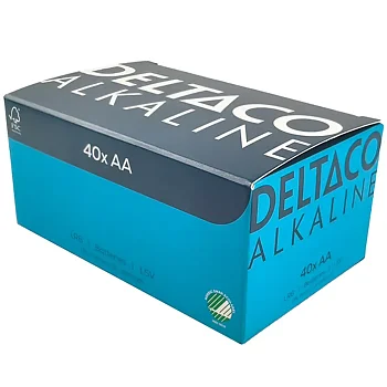 Batteri Alk. AA LR6 40/fp