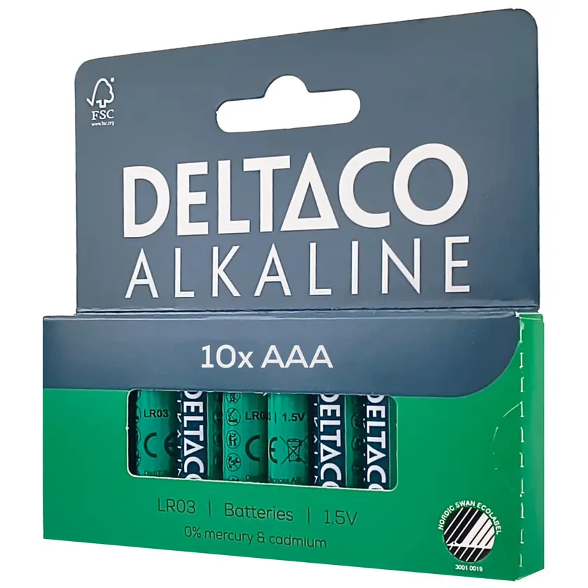 Batteri Alk AAA LR03 10/fp - 3