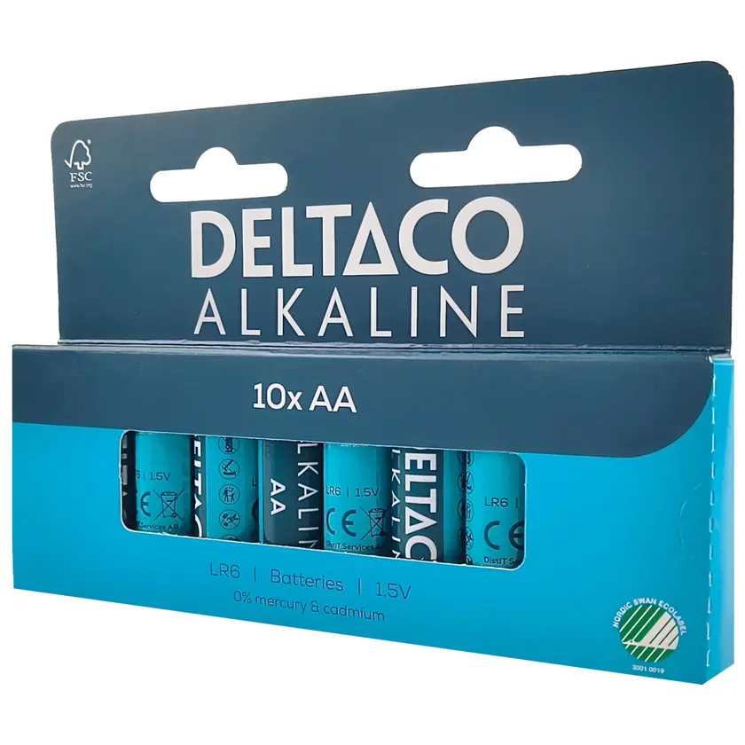 Batteri Alk AA LR6 10/fp - 3
