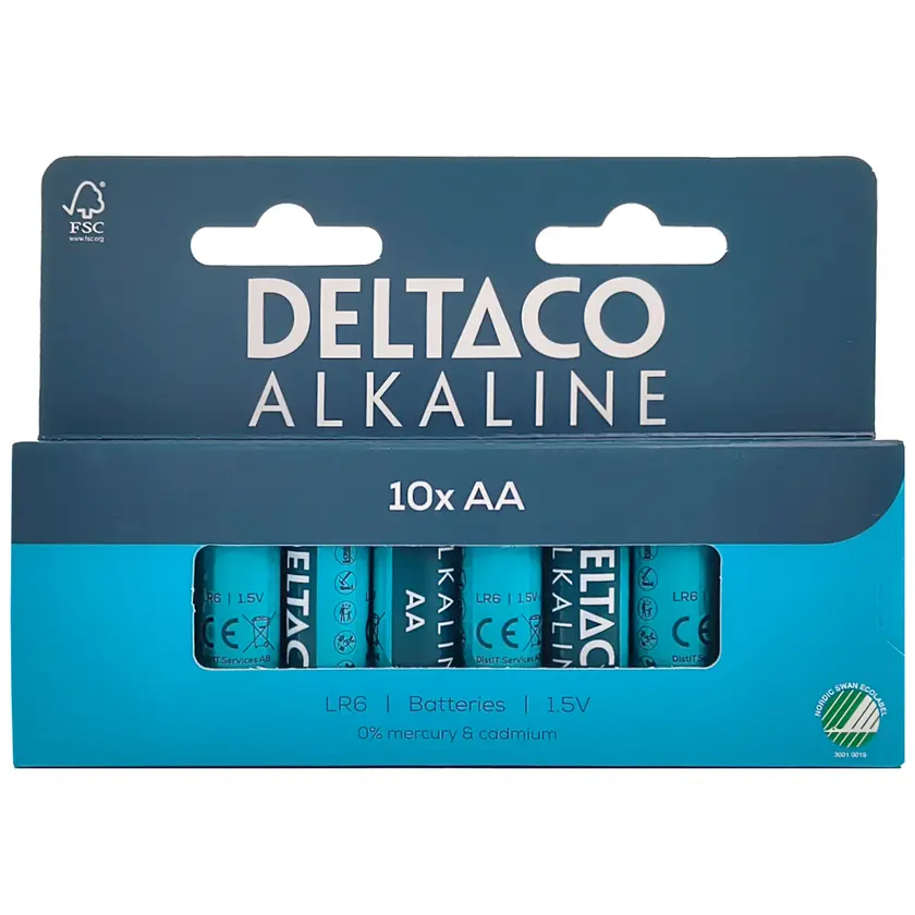 Batteri Alk AA LR6 10/fp