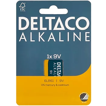Batteri Alk. 9V/6LR61