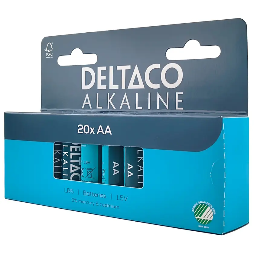 Batteri Alk AA LR6 20/fp - 2