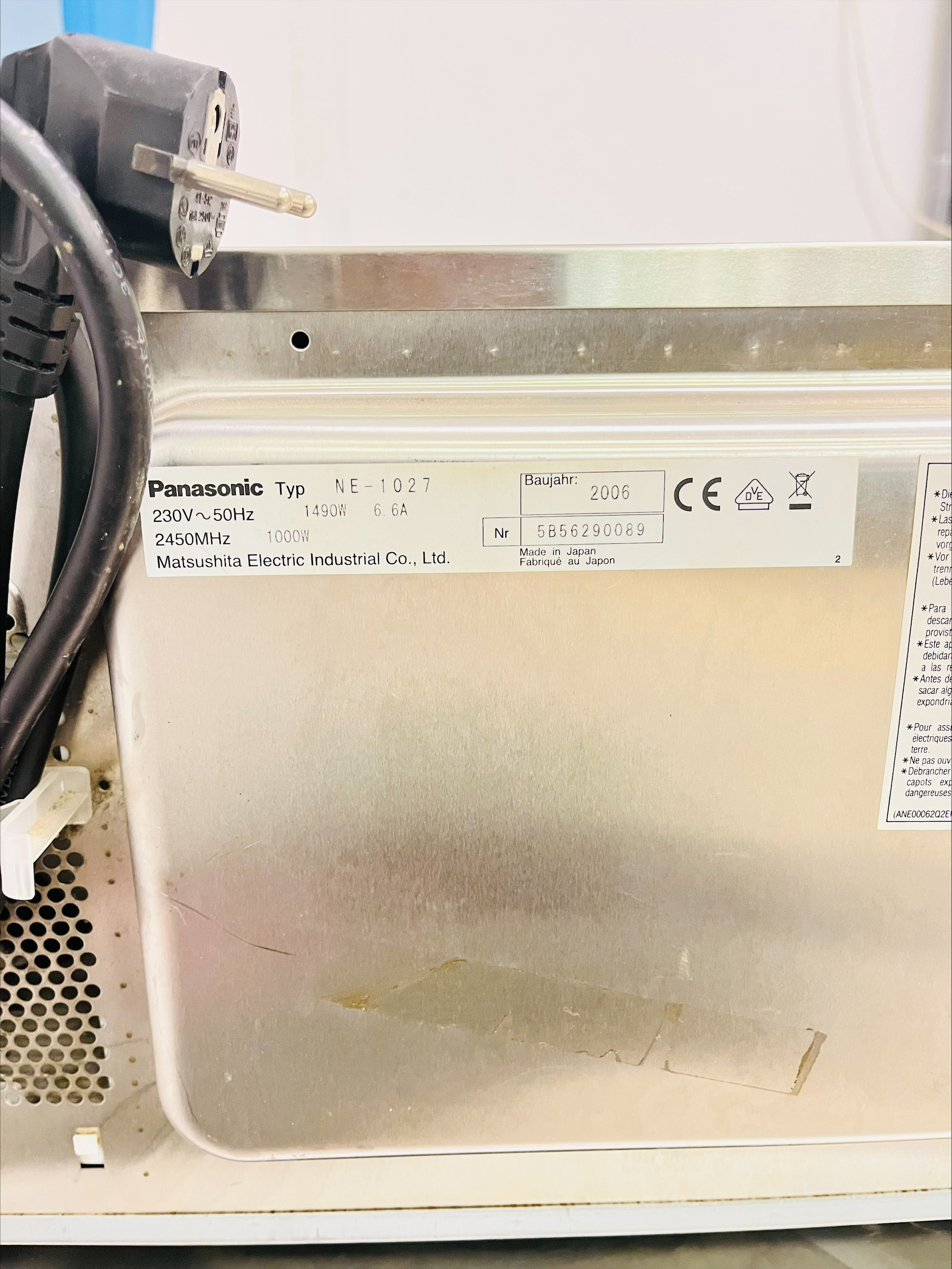 Microvågsugn - Panasonic NE-1027 - 3