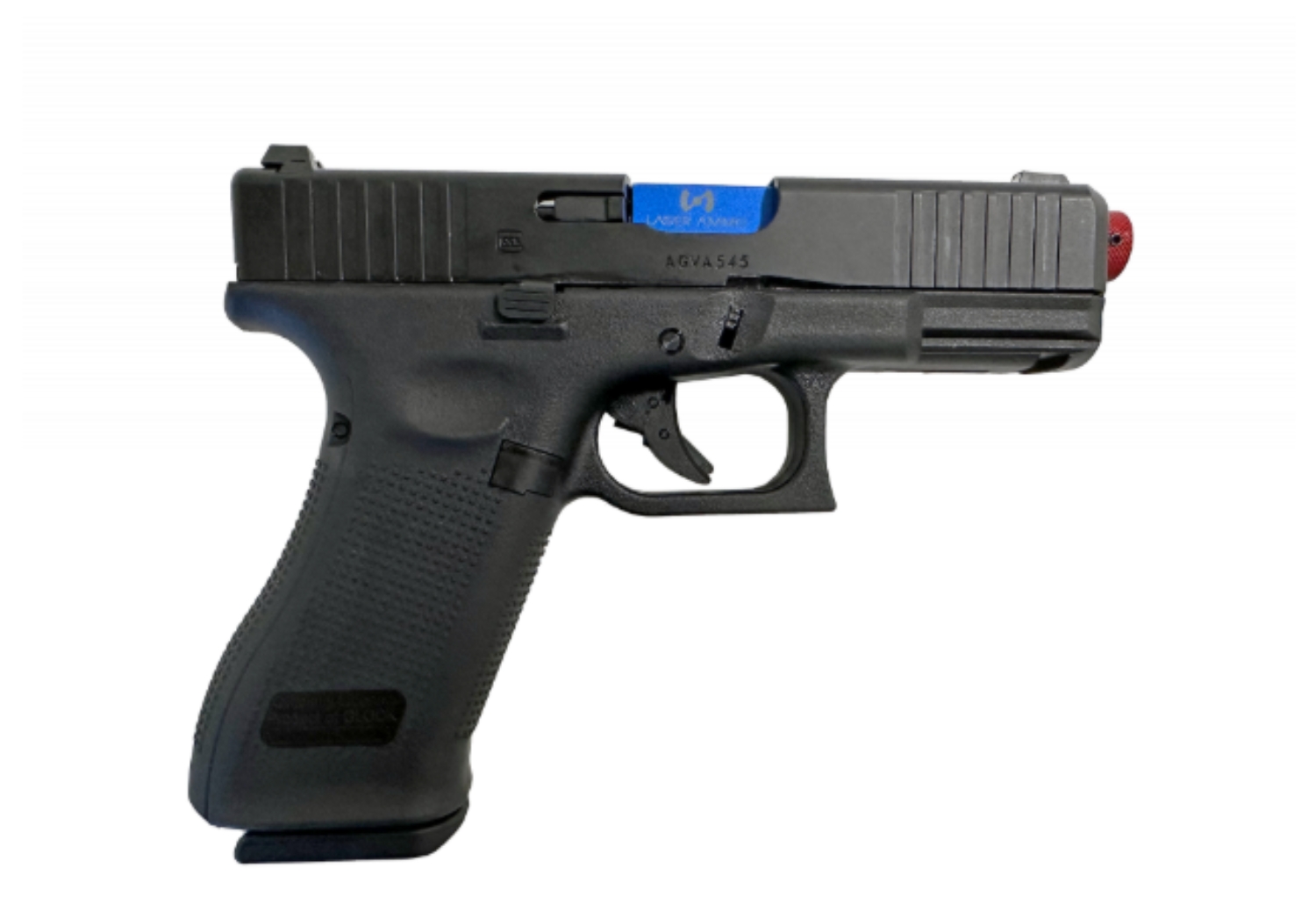 Rückstoßfähige Trainingspistole -  Umarex G45 - Rotlaser