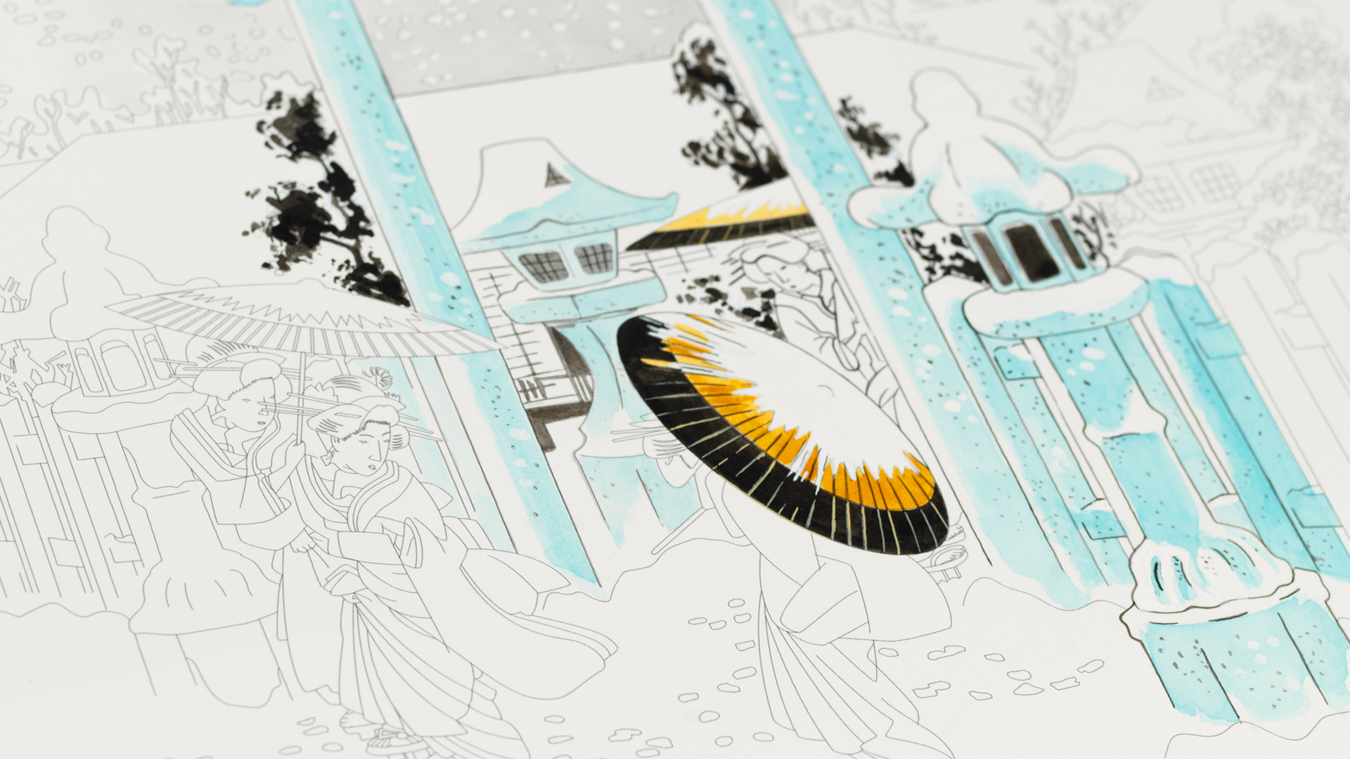 Japan, Colouring book - 7
