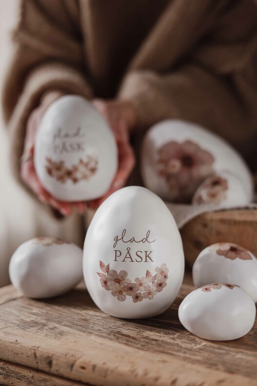 Blommig Glad Påsk Dekor - 2