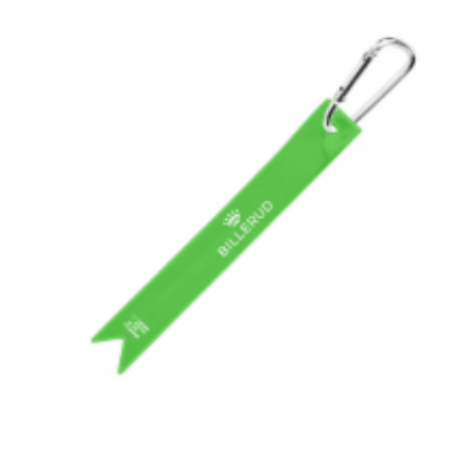 Reflective hanger with carabinder   