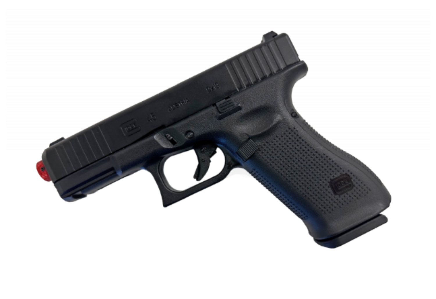 Rückstoßfähige Trainingspistole -  Umarex G45 - Infrarotlaser - 5