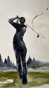 Det går bra nu 46x65cm