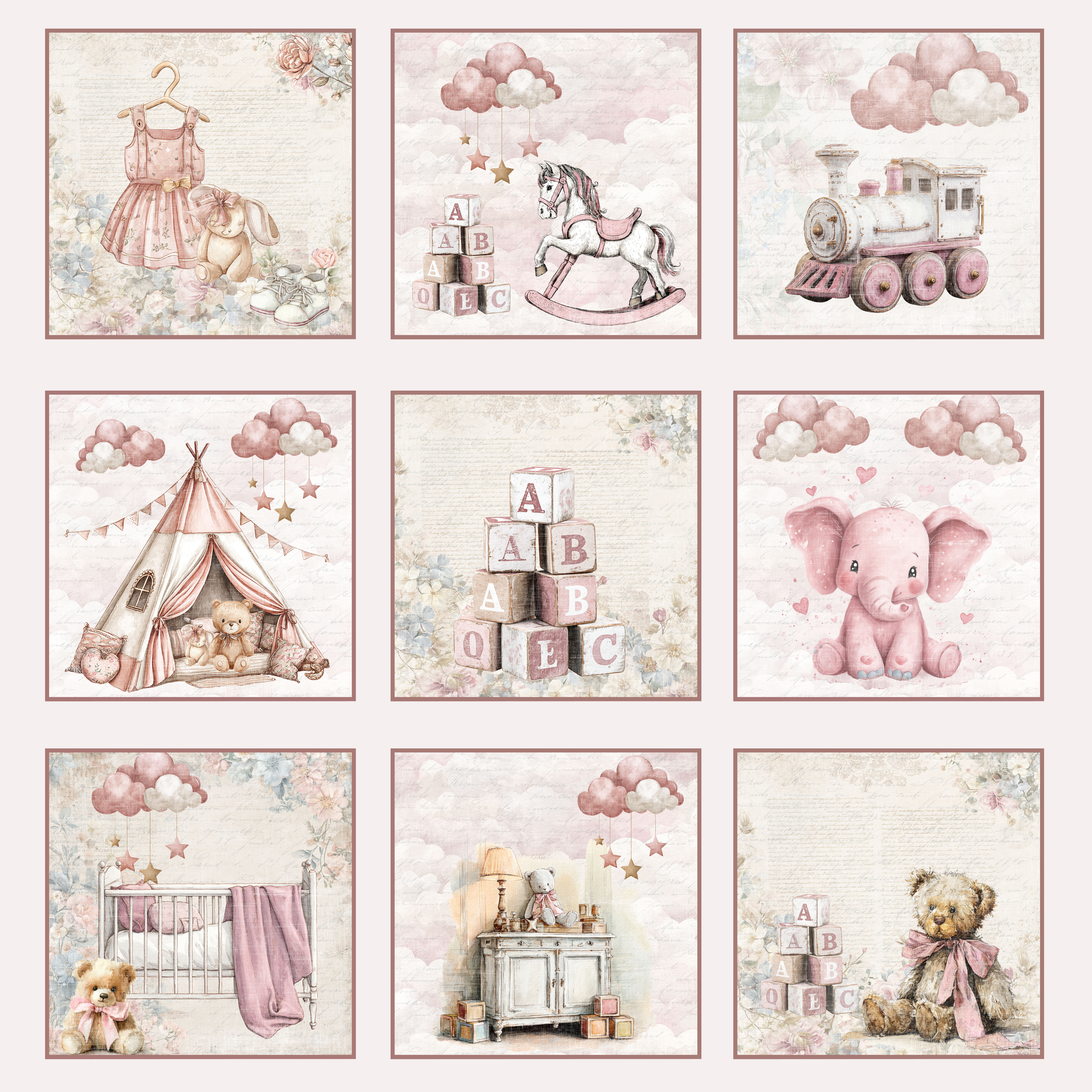 Reprint - Paperpack 12x12 - Happiness Collection - 8