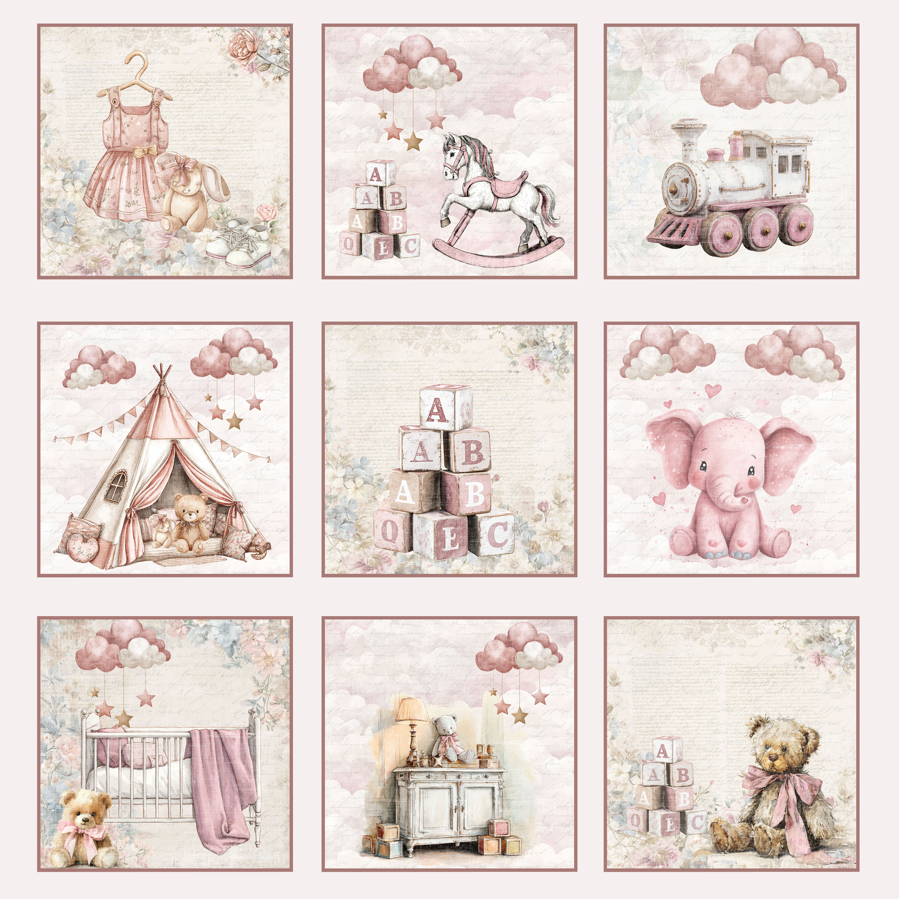 Reprint - Happiness Collection - Paperpack 6x6 - 8