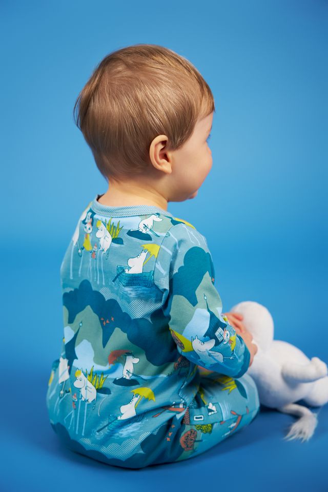 Pyjamas Mumin Störtflod - Blå
