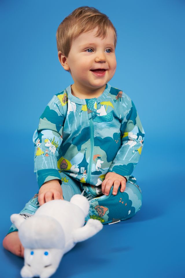 Pyjamas Mumin Störtflod - Blå - 3