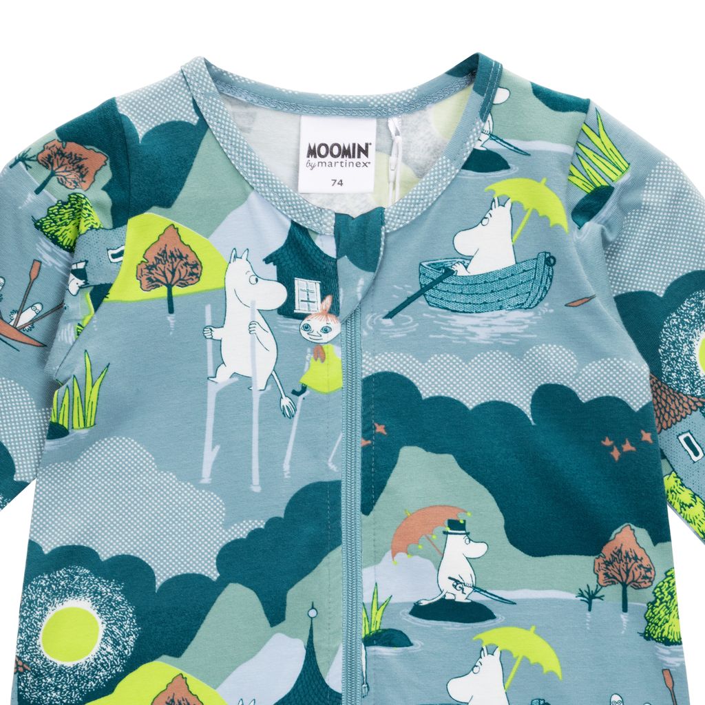 Pyjamas Mumin Störtflod - Blå - 4
