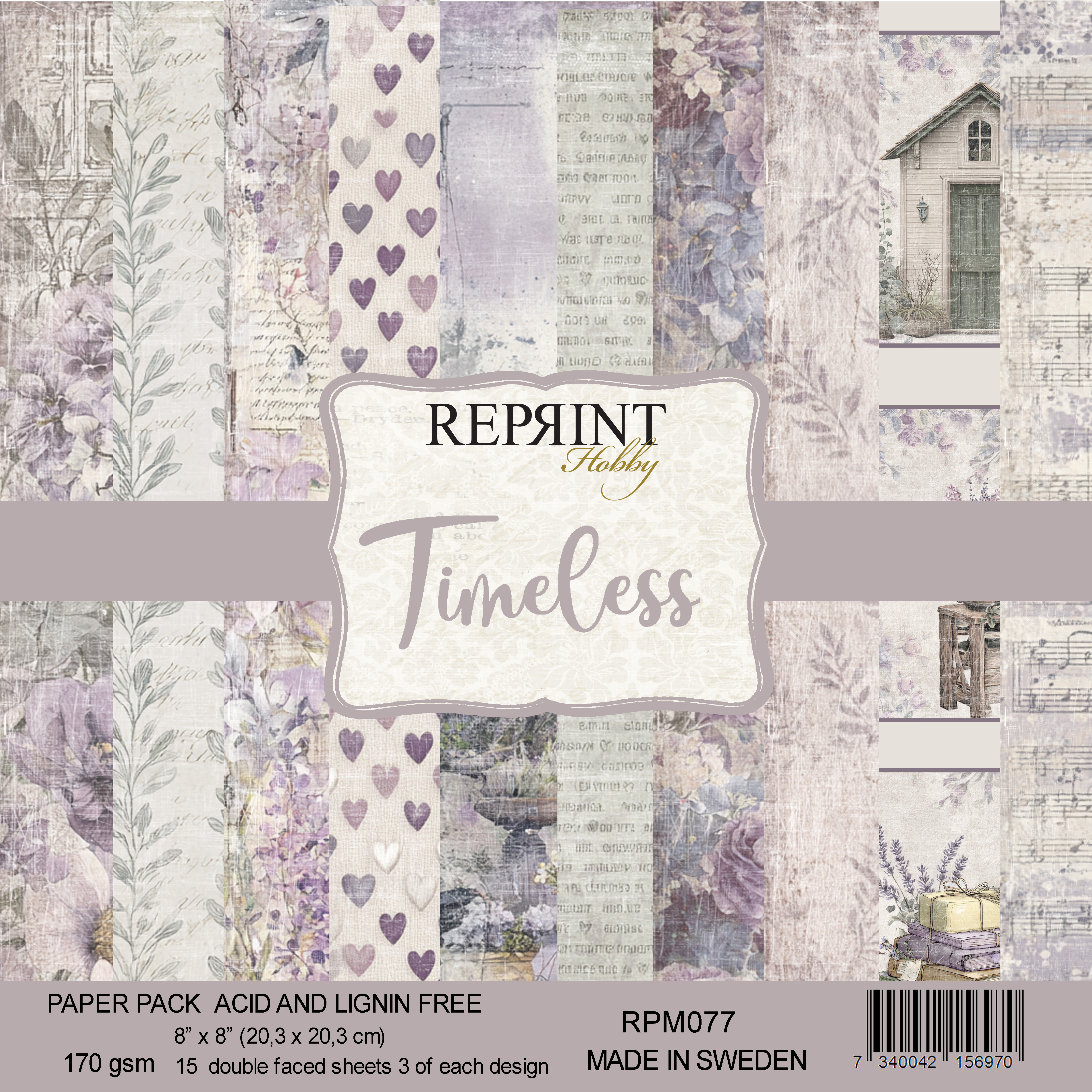 Reprint - Paperpack 8x8 - Timeless Collection 