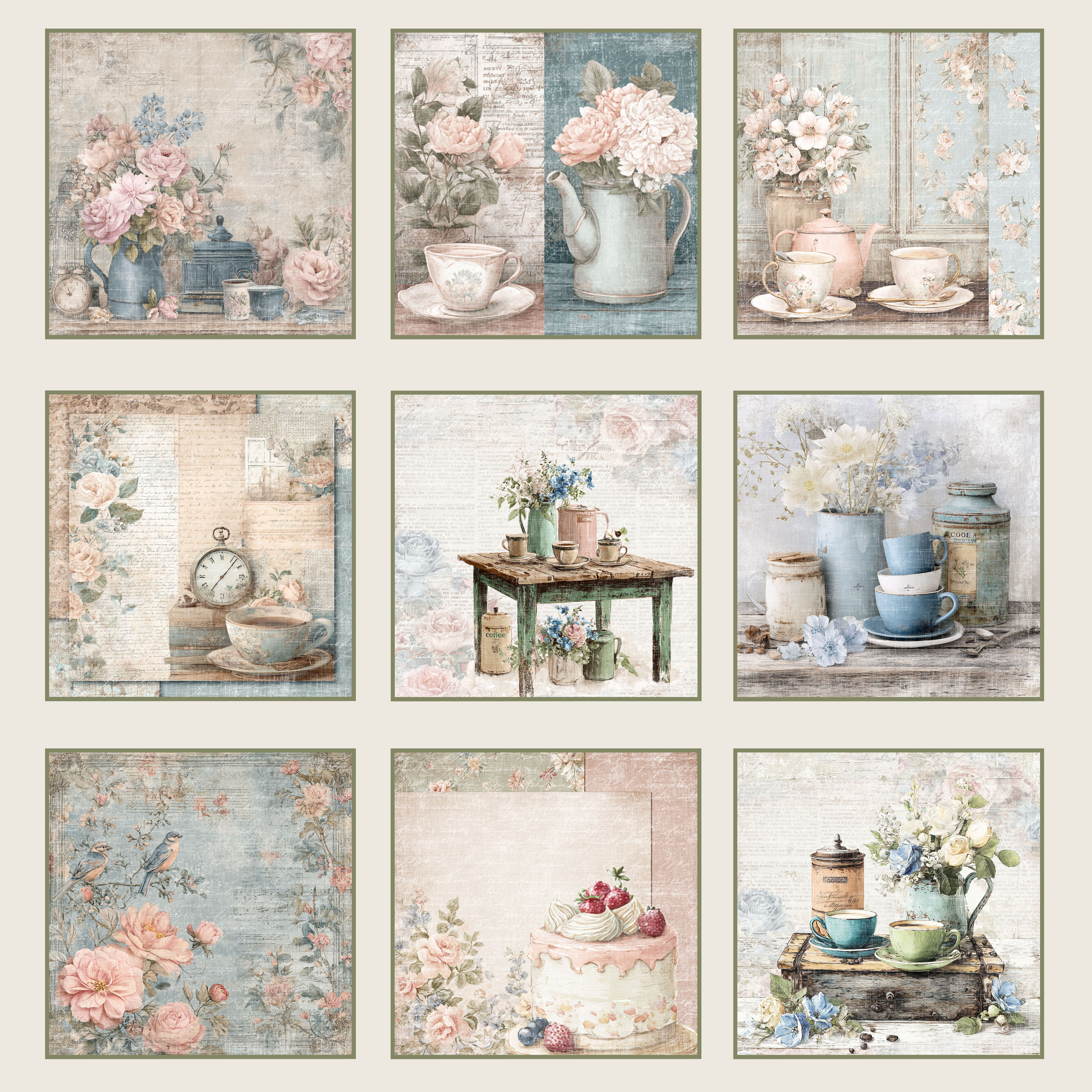 Reprint - Paperpack 8x8 - Quiet Moments Collection  - 10