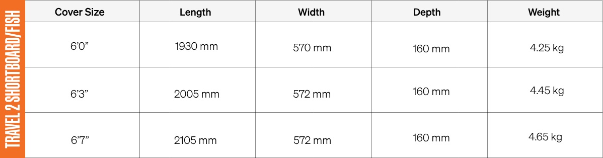 FCS vågsurfingbag Travel 2 -26 - 3