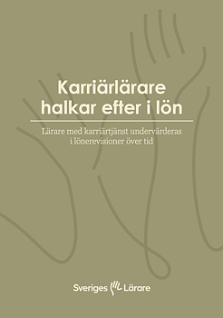 Karriärlärare halkar efter i lön
