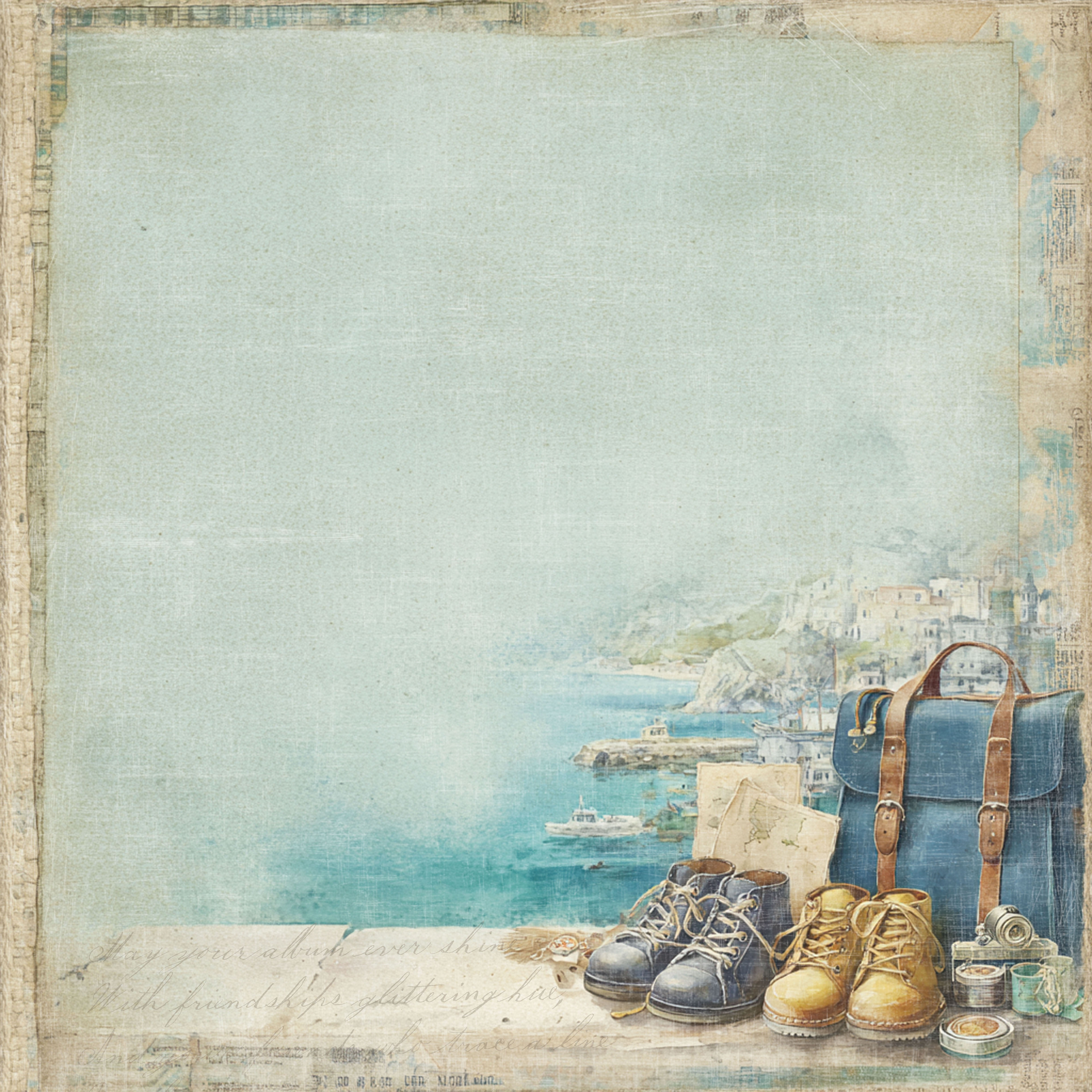 Reprint - Paperpack 8x8 - Masculine Moments Collection - 8