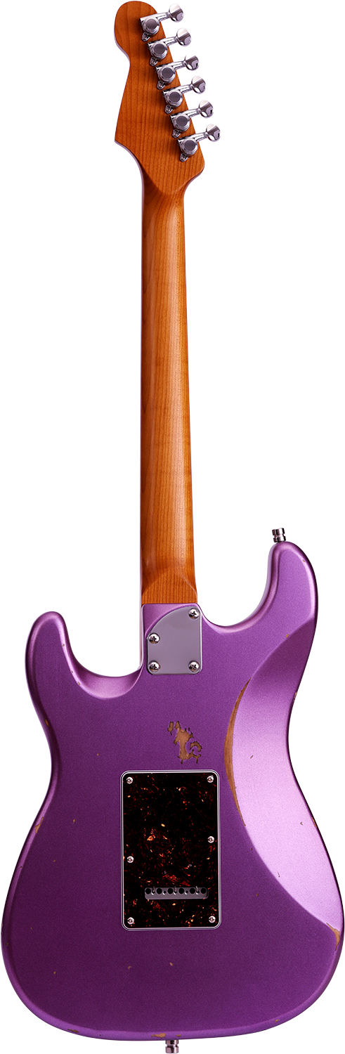 Patina Guitars PS-6 Purple  Relic - 2