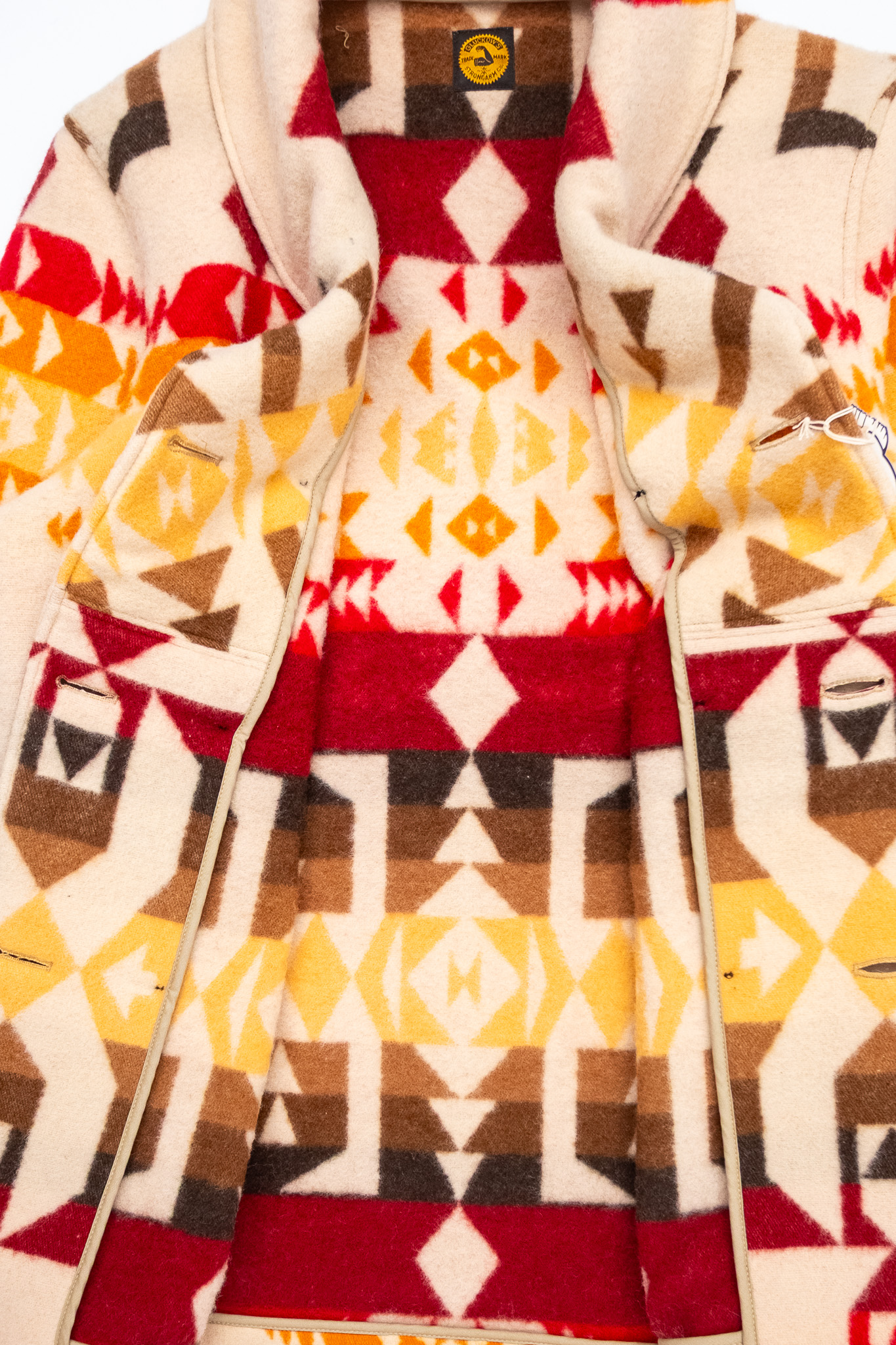 Warehouse x John Gluckow - Wool Blanket Mackinaw Pattern Jacket - 7