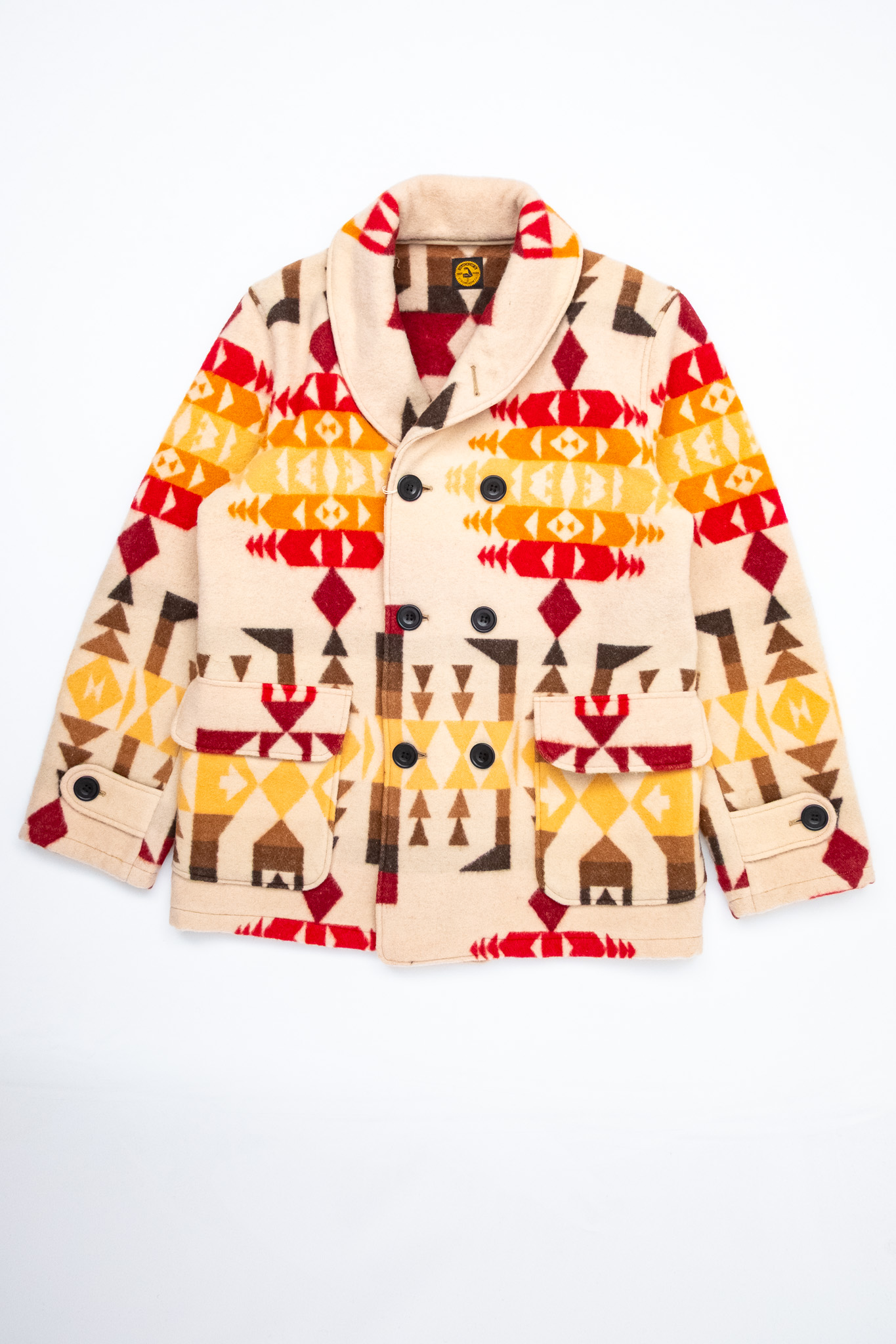 Warehouse x John Gluckow - Wool Blanket Mackinaw Pattern Jacket - 2