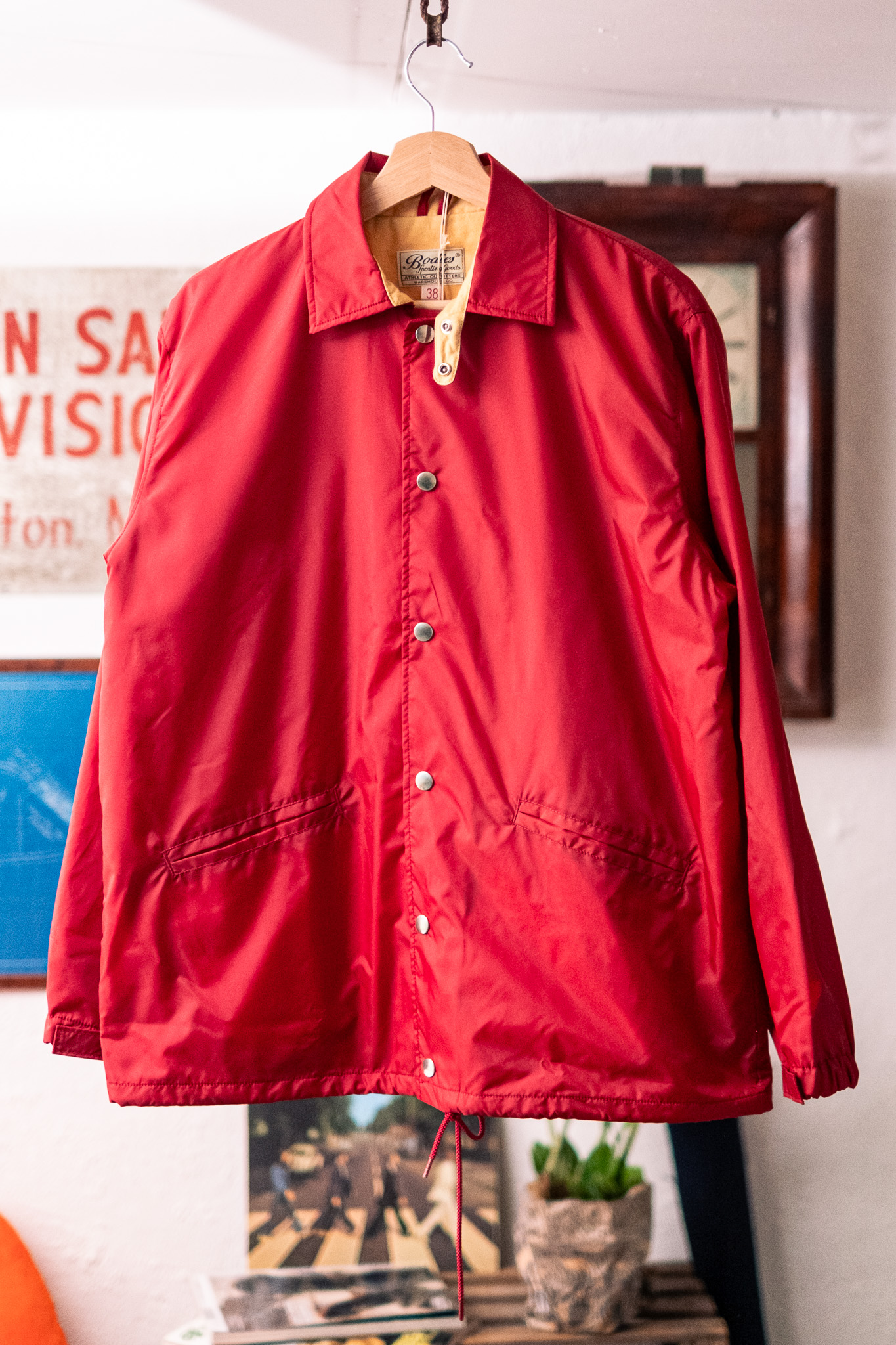 Warehouse & Co - Lot 2230 1970s Guide And Coach Jacket Red