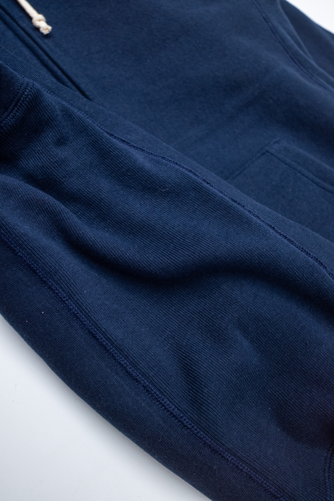 Warehouse & Co - Lot 487 Plain Zip Hood Sweatshirt Navy - 6