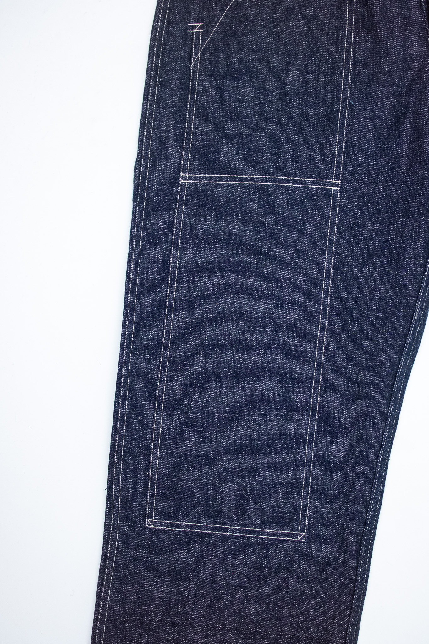 Warehouse & Co - 1930s WPA Double Knee Denim Trousers Indigo - 4