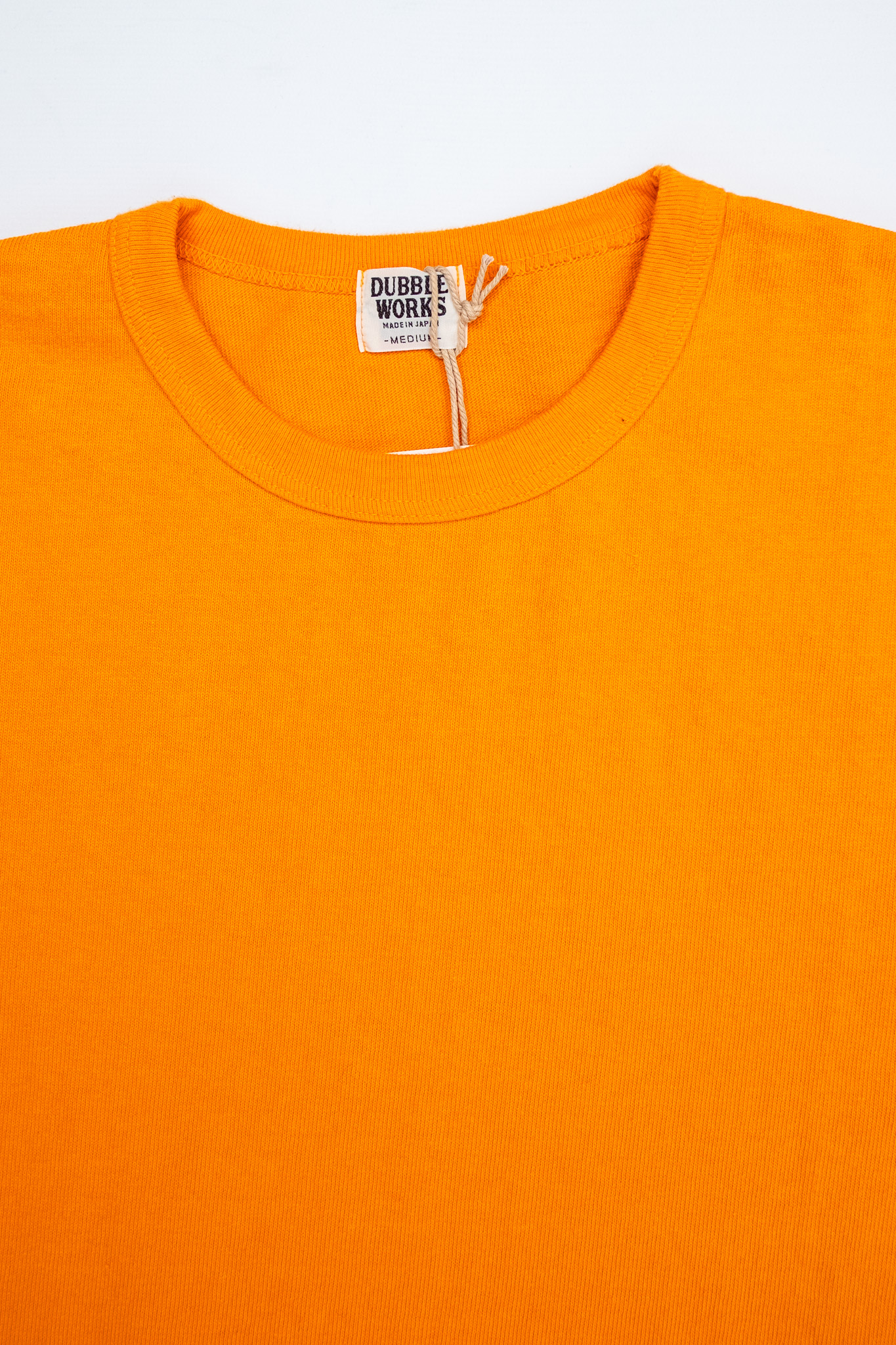 Dubbleworks - 9.5oz Stand Wheel Heavy Weight S/S Tee Fade Orange - 3