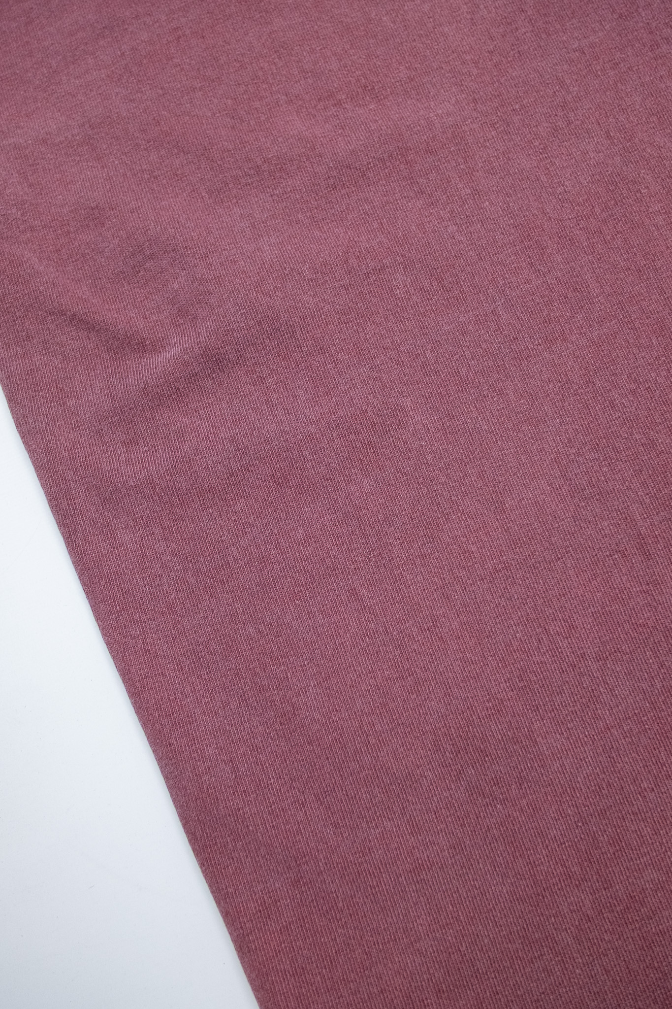 Dubbleworks - 9.5oz Stand Wheel Heavy Weight S/S Tee Pigment Dye Bordeaux - 4