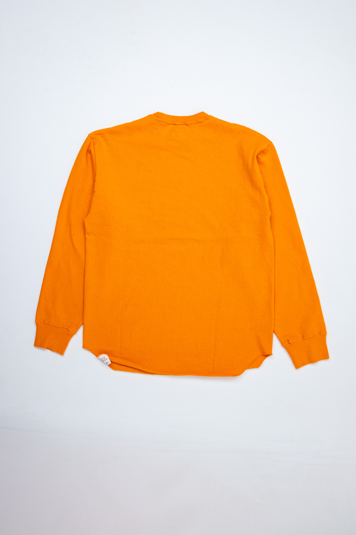 Dubbleworks - 9.5oz Stand Wheel Heavy Weight L/S Baseball Tee Fade Orange - 7