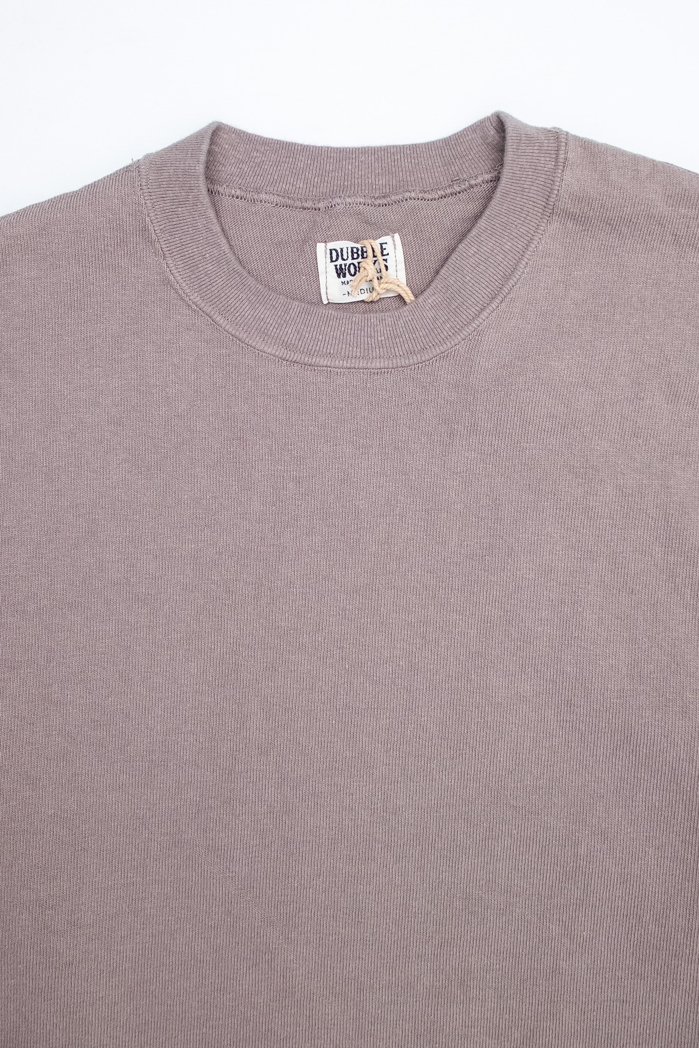 Dubbleworks - 9.5oz Stand Wheel Heavy Weight L/S Baseball Tee Grey - 3