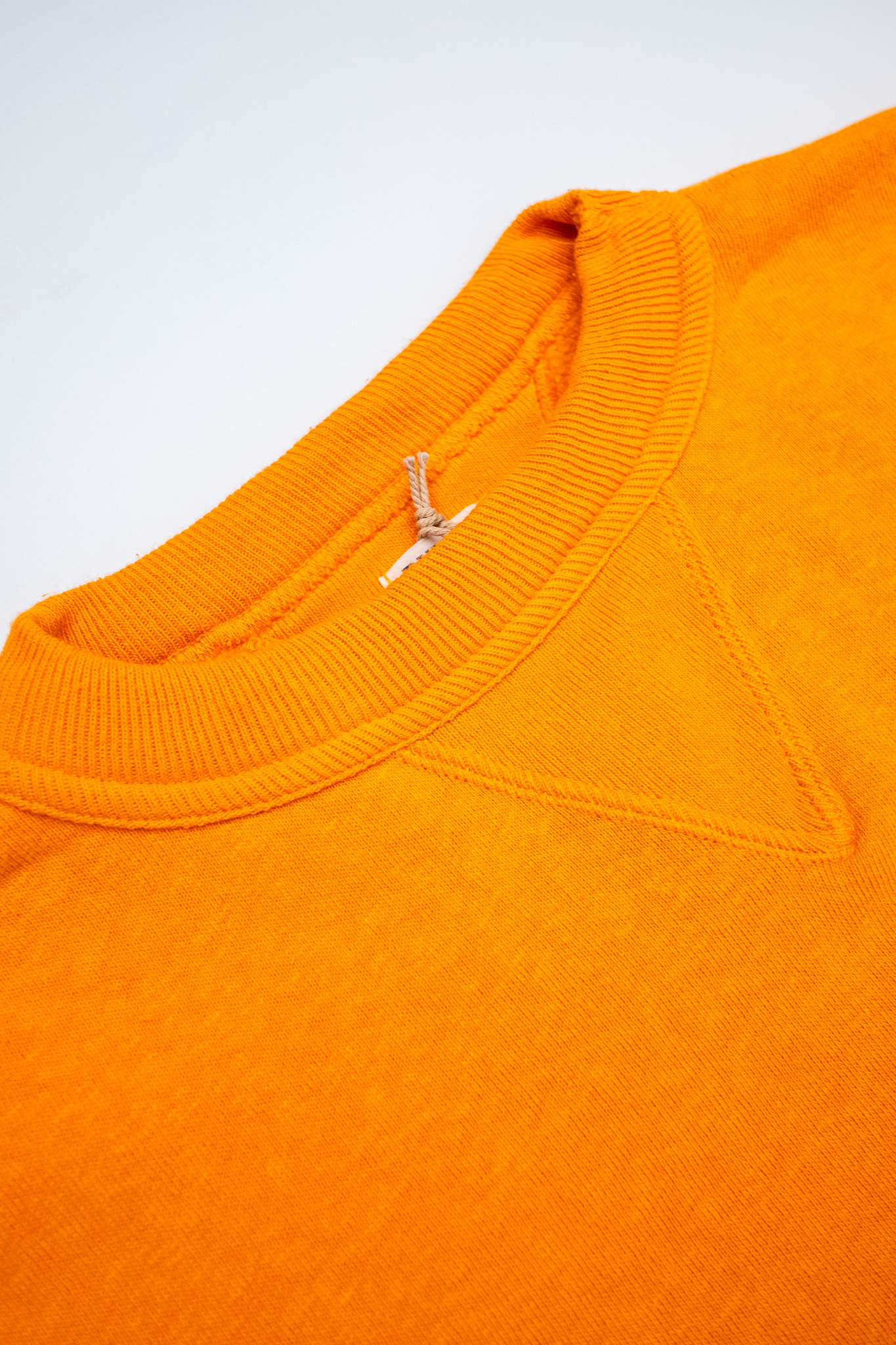 Dubbleworks - Loop Wheel Sweatshirt Fade Orange - 8
