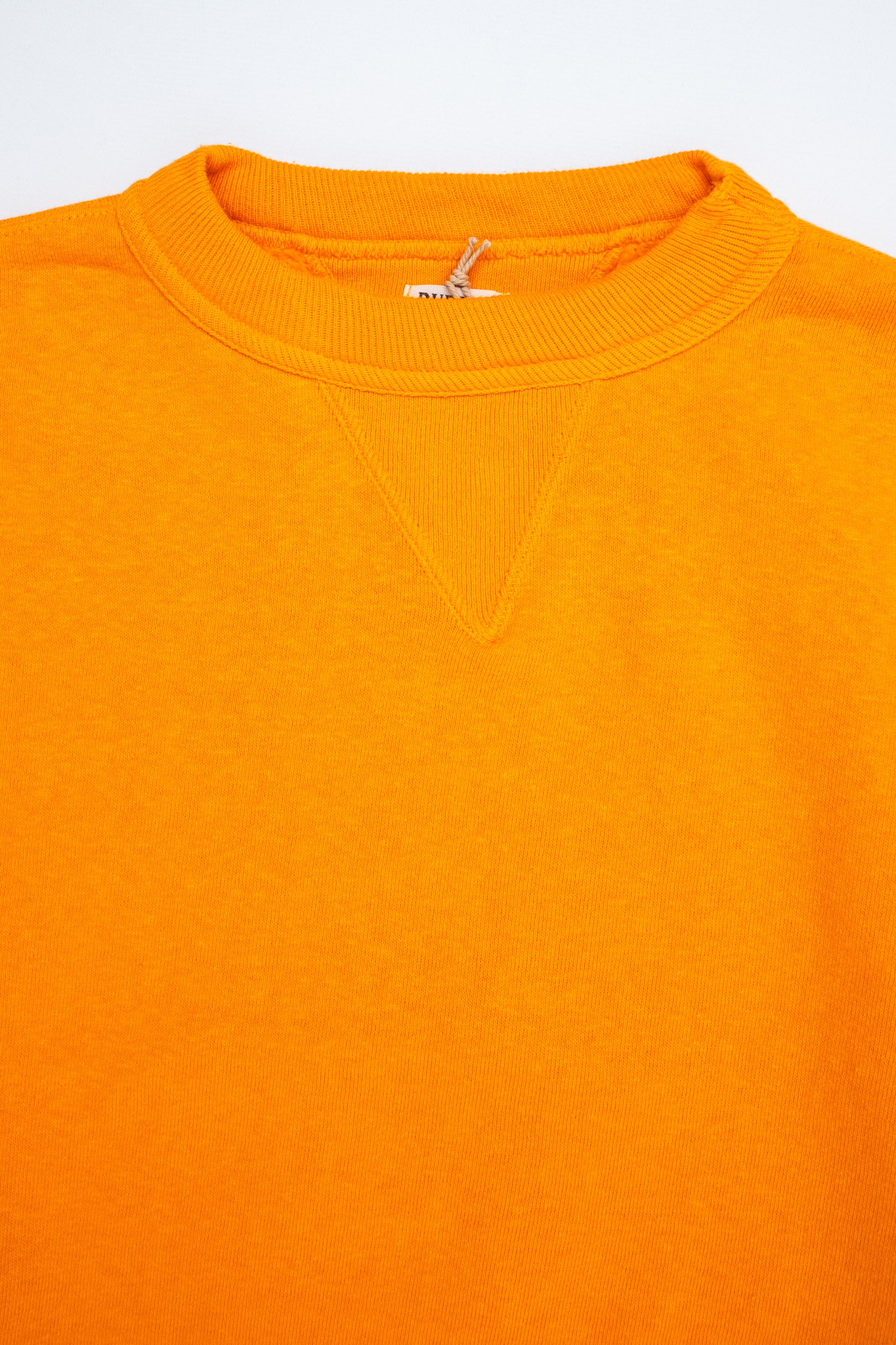 Dubbleworks - Loop Wheel Sweatshirt Fade Orange - 3