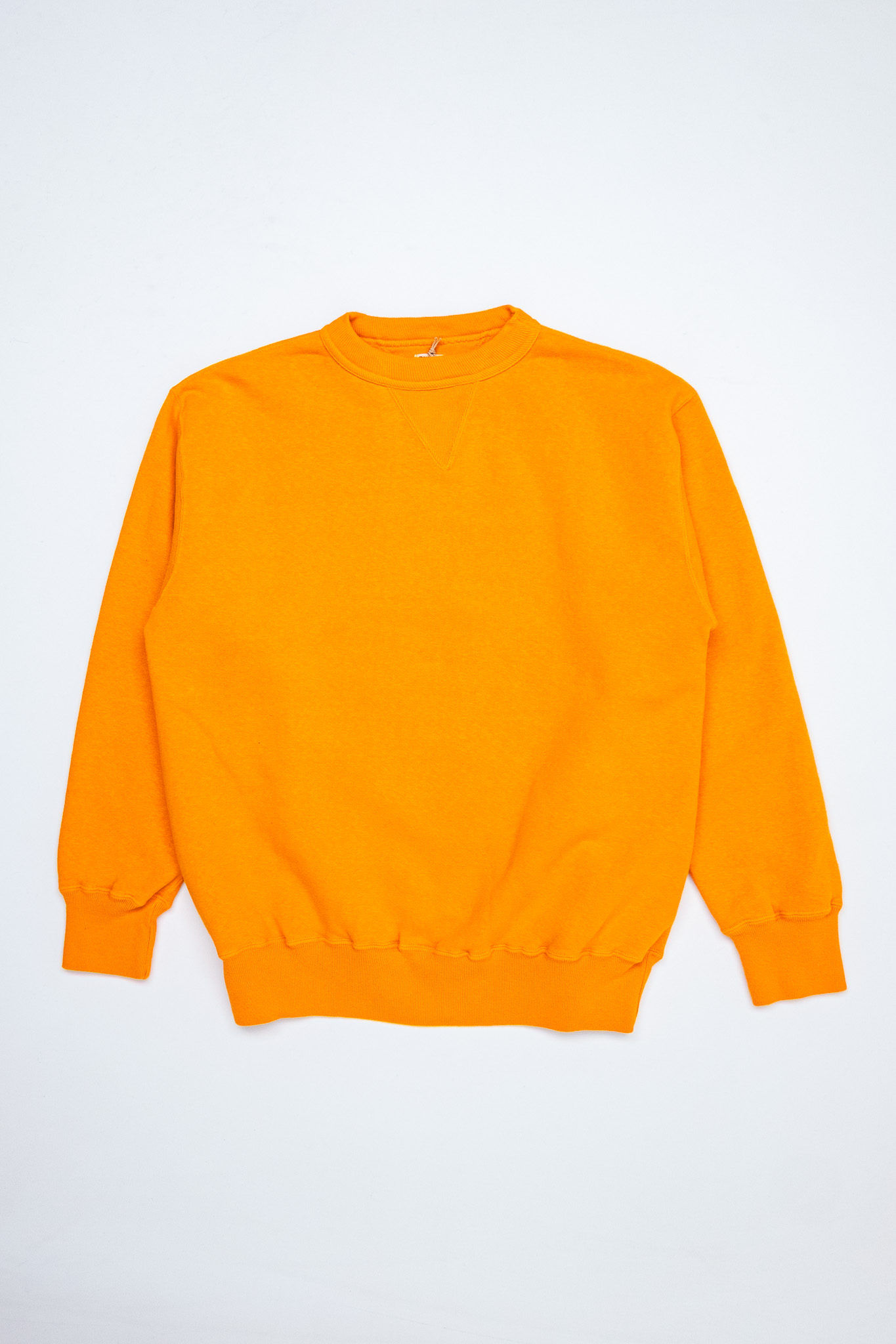 Dubbleworks - Loop Wheel Sweatshirt Fade Orange - 2