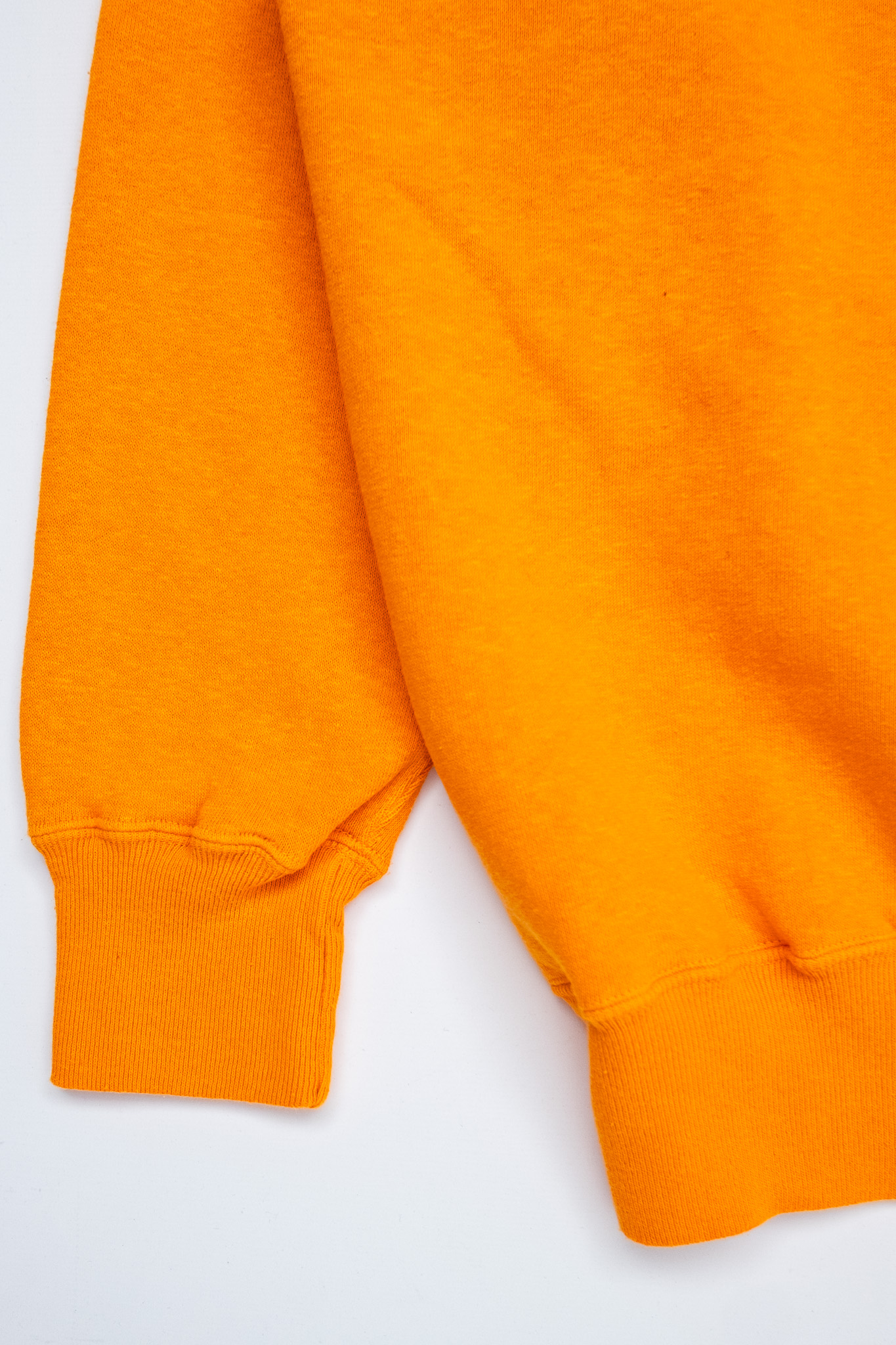Dubbleworks - Loop Wheel Sweatshirt Fade Orange - 4