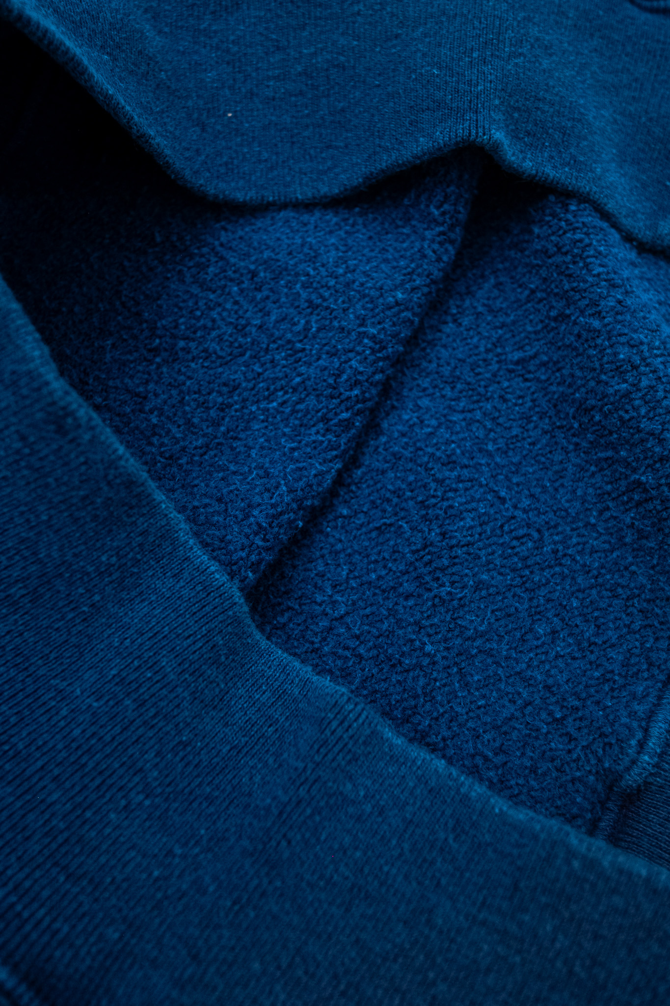 Dubbleworks - Loop Wheel Sweatshirt Indigo Dye - 6