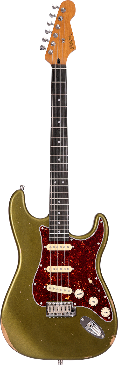 Patina Guitars PS-6 Sherwood Green, Relic