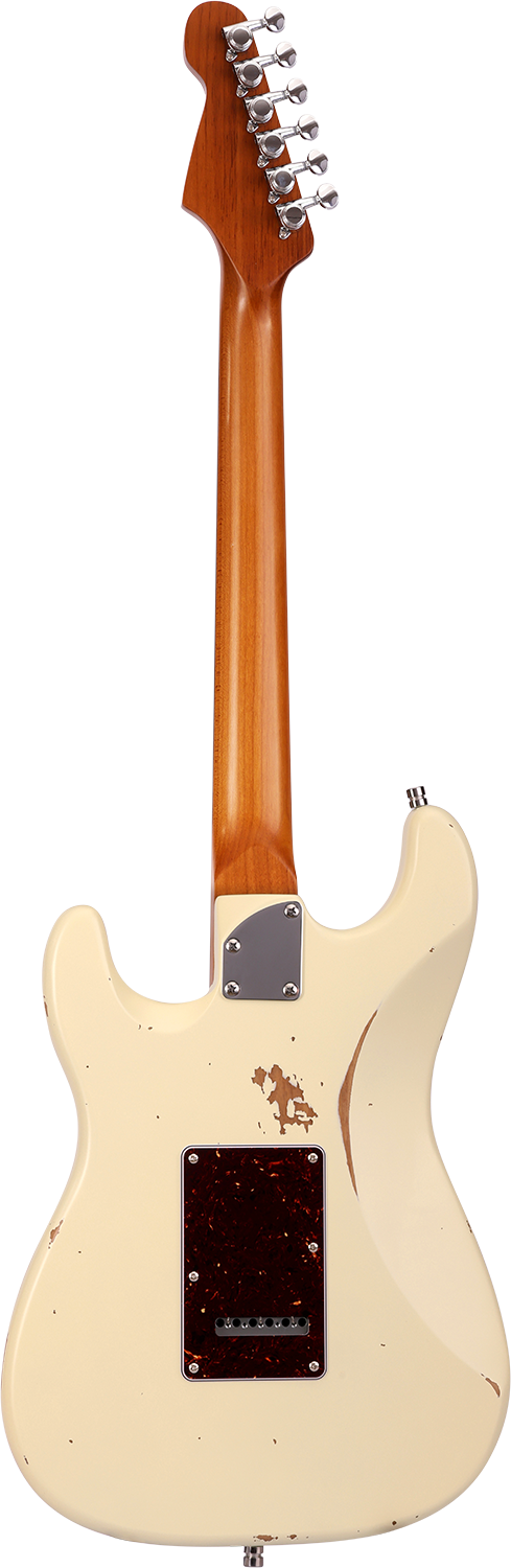 Patina Guitars PS-7 Olympic White  Relic - 2