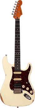 Patina Guitars PS-7 Olympic White  Relic