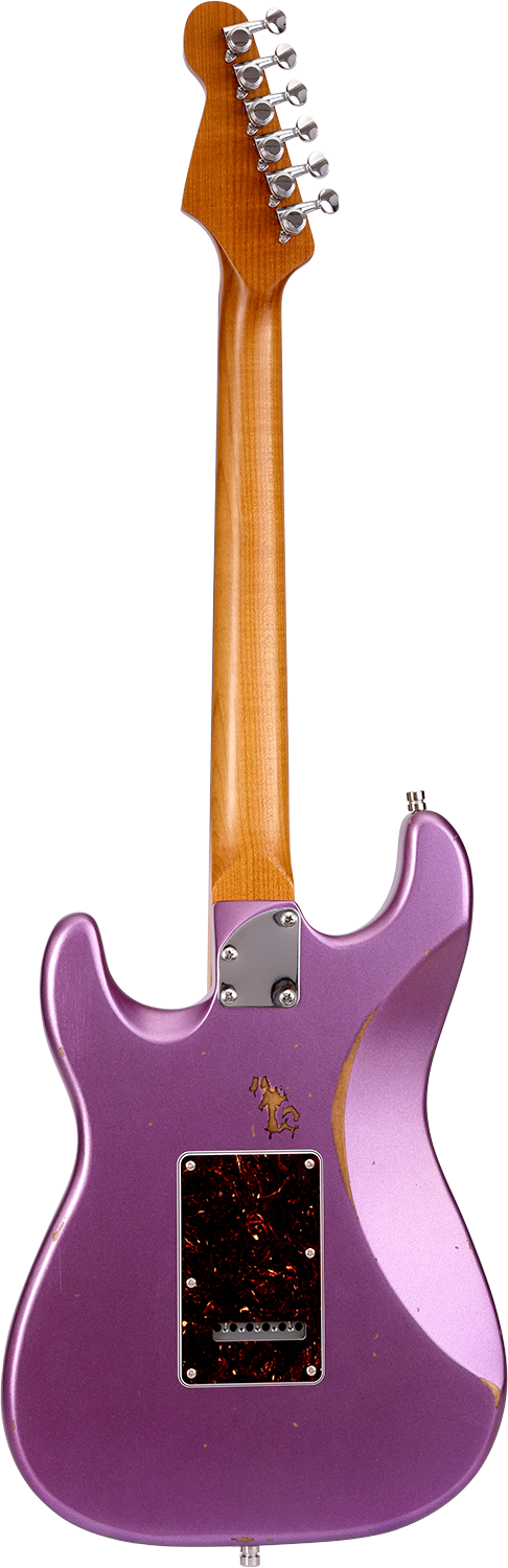 Patina Guitars PS-7 Purple  Relic - 2