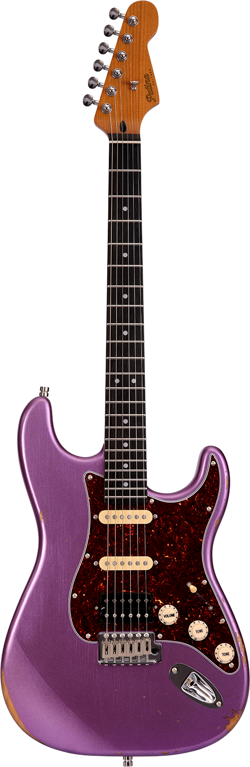 Patina Guitars PS-7 Purple  Relic