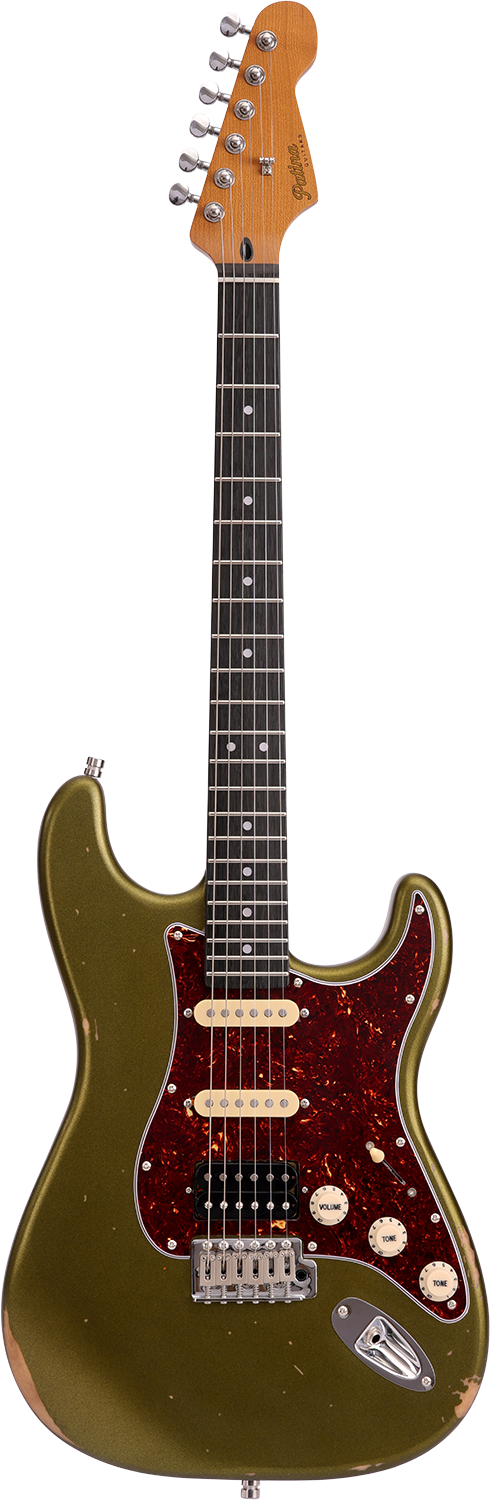 Patina Guitars PS-7 Sherwood Green  Relic